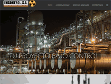 Tablet Screenshot of encontrol.com.gt