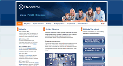 Desktop Screenshot of encontrol.eu